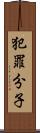 犯罪分子 Scroll