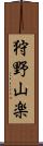 狩野山楽 Scroll