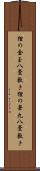 狸の金玉八畳敷き Scroll