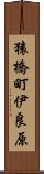猿橋町伊良原 Scroll