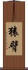 猿臂 Scroll