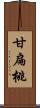 甘扁桃 Scroll