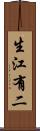 生江有二 Scroll