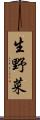 生野菜 Scroll