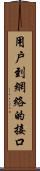 用戶到網絡的接口 Scroll