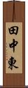 田中東 Scroll