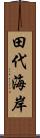田代海岸 Scroll