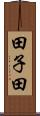 田子田 Scroll