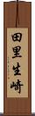 田里生崎 Scroll