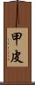 甲皮 Scroll