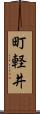 町軽井 Scroll