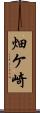 畑ケ崎 Scroll
