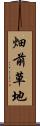 畑前草地 Scroll