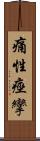 痛性痙攣 Scroll