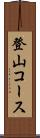 登山コース Scroll