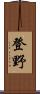 登野 Scroll