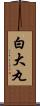白大丸 Scroll