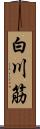 白川筋 Scroll