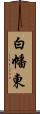 白幡東 Scroll