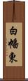 白幡東 Scroll