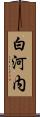 白河内 Scroll