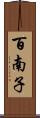 百南子 Scroll