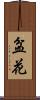 盆花 Scroll