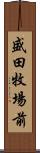 盛田牧場前 Scroll