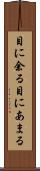 目に余る Scroll