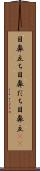目鼻立ち Scroll