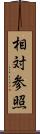 相対参照 Scroll