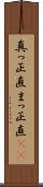 真っ正直 Scroll