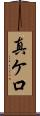 真ケ口 Scroll