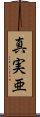 真実亜 Scroll