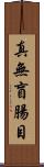 真無盲腸目 Scroll