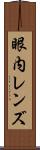 眼内レンズ Scroll