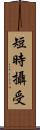 短時攝受 Scroll