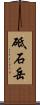 砥石岳 Scroll