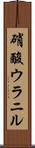 硝酸ウラニル Scroll