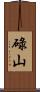 碌山 Scroll