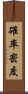 確率密度 Scroll