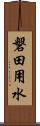 磐田用水 Scroll