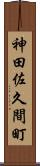 神田佐久間町 Scroll