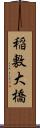 稲敷大橋 Scroll