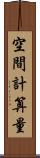 空間計算量 Scroll