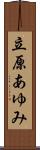 立原あゆみ Scroll