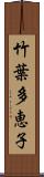 竹葉多恵子 Scroll