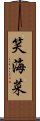笑海菜 Scroll
