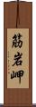 筋岩岬 Scroll