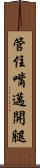 管住嘴邁開腿 Scroll